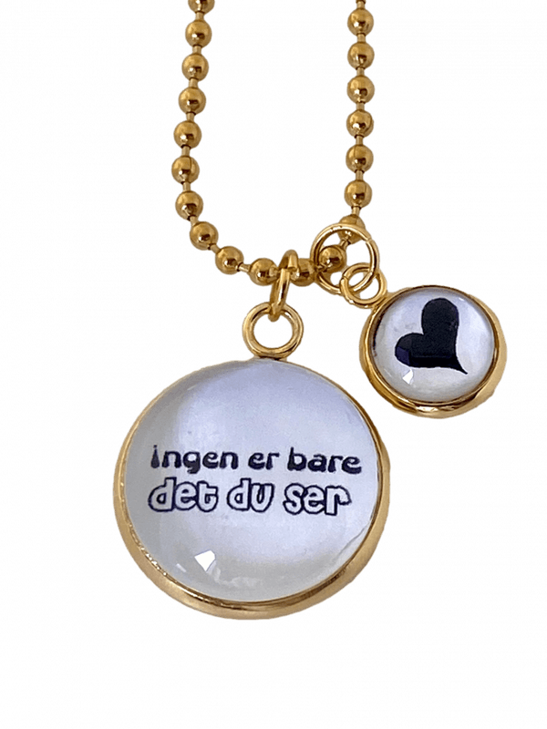 Det du ser - kjede_gullfarget