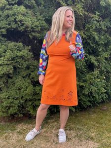 Hovedbilde Dyrebart ❤️ jerseykjole_oransje/fargerik
