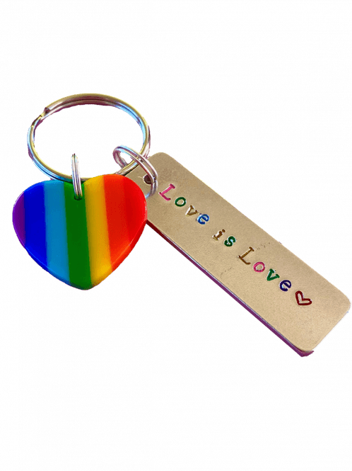 Hovedbilde Love is Love-nøkkelring
