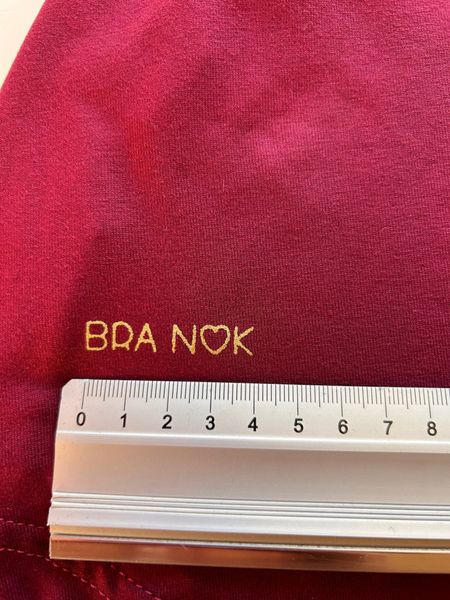 Bra nok - langt viskosejersey skjørt_Burgunder